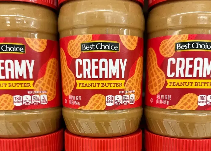 Best Choice Creamy Peanut Butter.