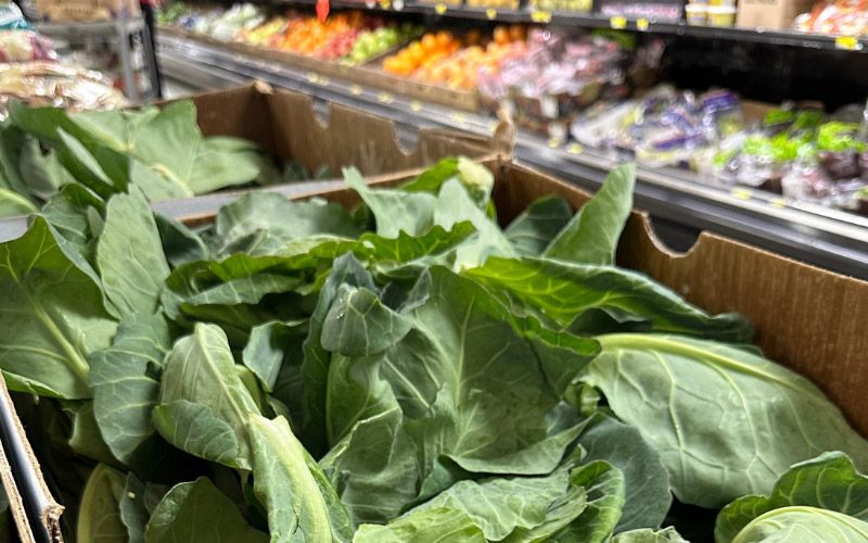 Produce section at Memphis Cash Saver.